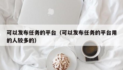 可以发布任务的平台（可以发布任务的平台用的人较多的）